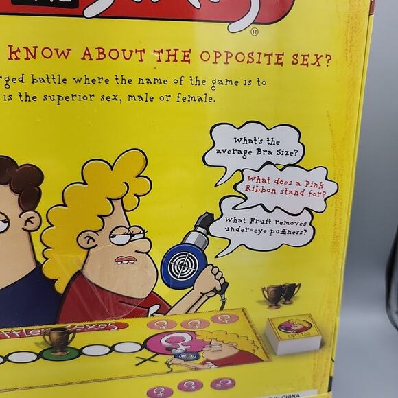 Battle of the Sexes Board Game & Quelf Unpredictable Card Game Sealed 2 Games - Picture 3 of 13